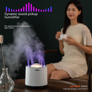 Desktop Heavy Fog Humidifier Office Home Porous Home Decor